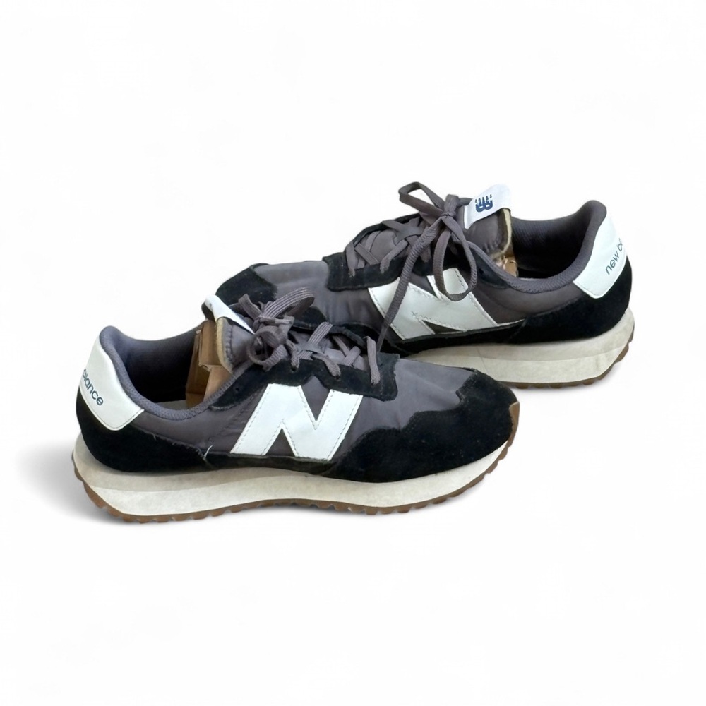 New Balance 237 Casual Sneakers Grey Black White Men's Size 5